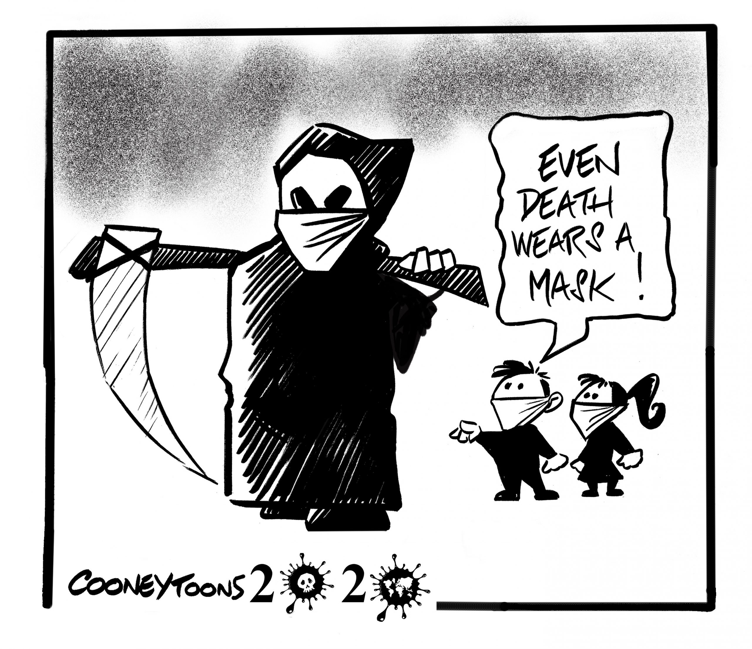 Even Death wears a Mask !